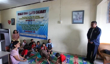 Kunjungan ke panti asuhan Calvary  Februari 2016 Bekasi