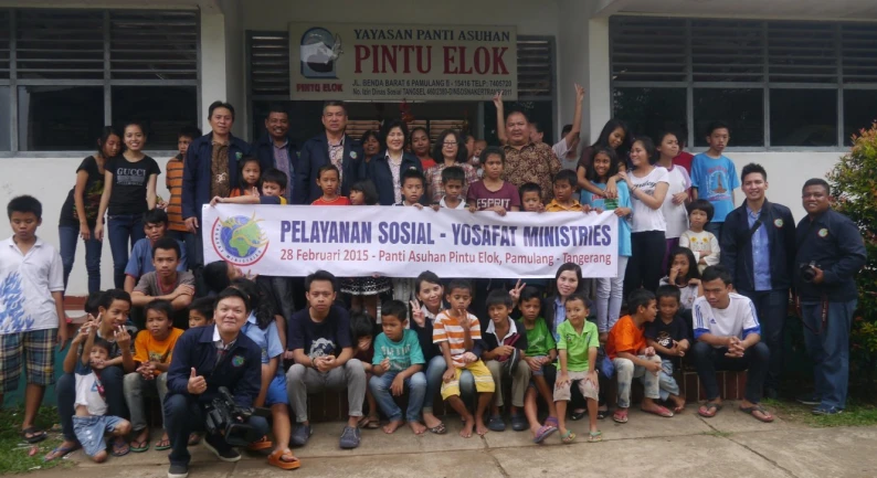 Social Ministries Kunjungan ke panti asuhan Pintu Elok - Februari 2015, Pamulang - Tangerang 4 p1140569